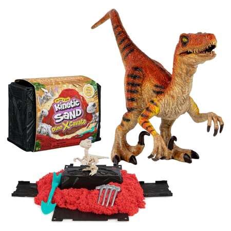 Kinetic Sand Dino Xcavate Zestaw Poszukiwanie Szkieletu Dinozaura