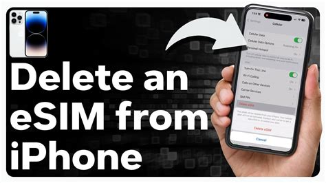 How To Delete Esim From Iphone Youtube