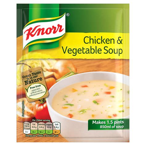 Knorr Chicken Vegetable Soup 1 5pt Tinned Soup Iceland Foods