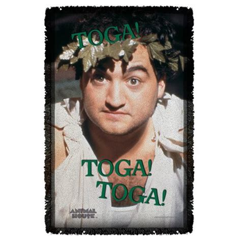 Animal House Toga Woven Tapestry Throw Blanket