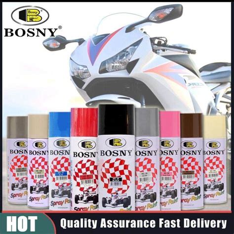 Bosny 100 Acrylic Spray Paint Solid Color 49 COLORS Lazada PH