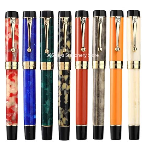 Jinhao Centennial Resin Fountain Pen Ef F Kgp M Bent Nib