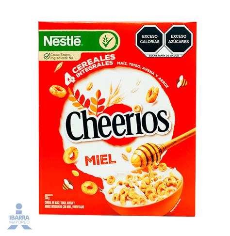 Cereal Nestle Cheerios Miel G Ibarra Mayoreo