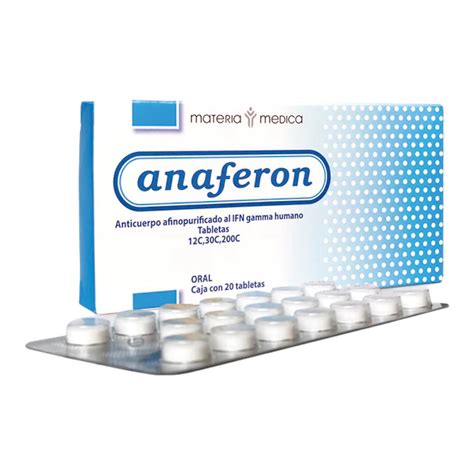 Anaferon Adulto Tabletas Farmacia Homeop Tica