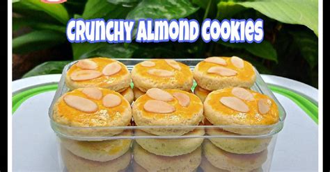 Resep Crunchy Almond Cookies Oleh Dapur Om Hansie Cookpad