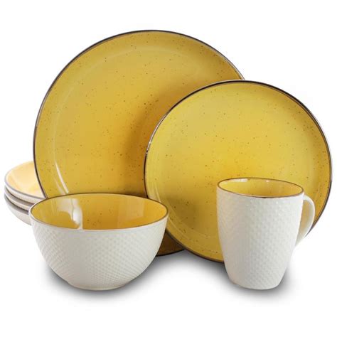 Yellow Dinnerware At