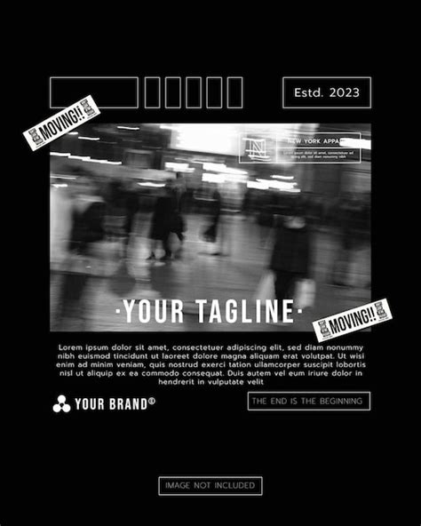 Premium Vector A Black And White Photo Of People Walking In A Busy