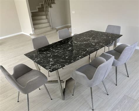 Marble Table Mermer Masa Mesas Con Marmol Mesas De Comedor Comedor