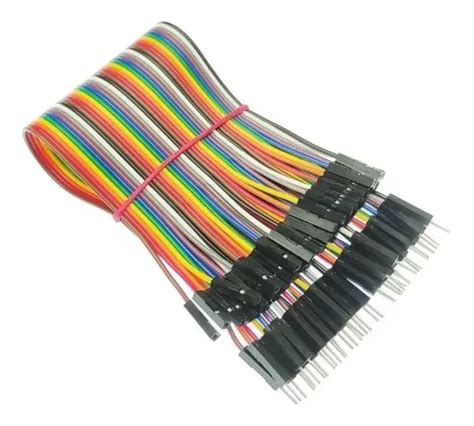 Cables Dupont Jumpers Para Protoboard 20cm 40piezas MercadoLibre