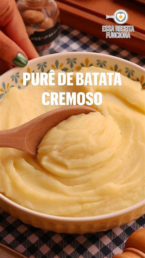 Purê de batata cremoso Essa Receita Funciona Receita em 2024