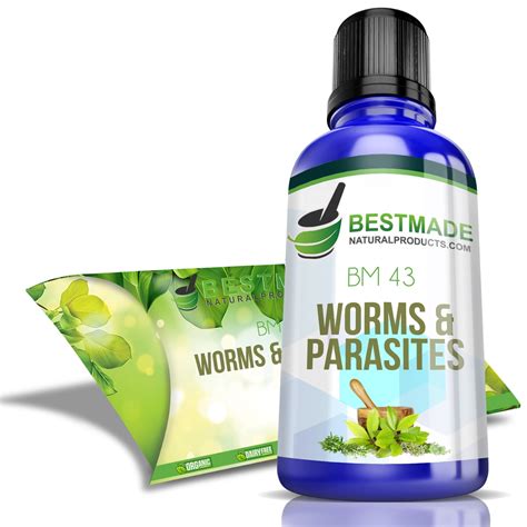 Worms And Parasites Remedy For Humans Bm43 30ml Bestmade Natural Products