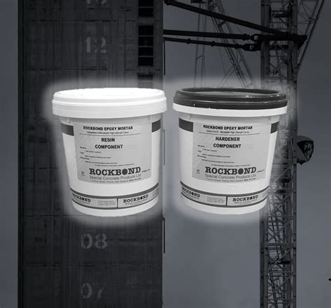 Rb 804 Epoxy Mortar 2 Part Rockbond