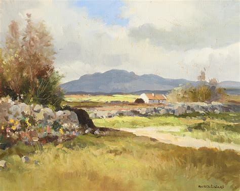 Lot At Foordlass Connemara Co Galway By Maurice Canning Wilks