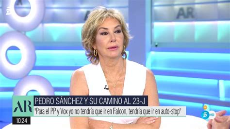 Los Momentos M S Tensos Y Zascas De La Entrevista De Ana Rosa Quintana