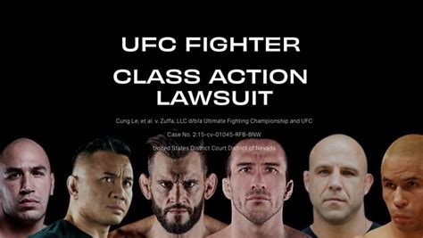 Ufc Antitrust Suit Plaintiffs Launch Website Mma Underground