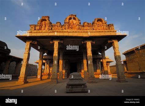 Hampi Temples and Ruins Stock Photo - Alamy