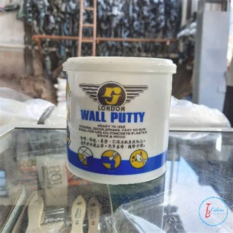 Jual Wall Putty 1 Kg RJ London Plamir Tembok Dempul Kayu Tembok Asbes