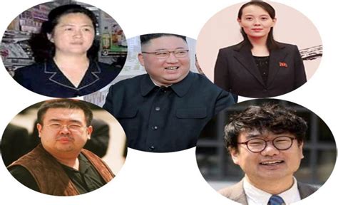 Kim Jong Un Siblings Kim Yo Jong Kim Jong Nam Kim Jong Chul Kim Sol