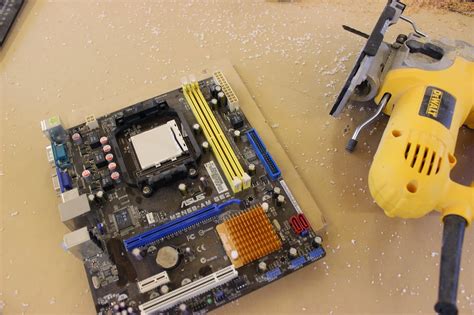 DIY Desktop Computer Part 2 - Motherboard Mod Cover ~ Clark's Workshop