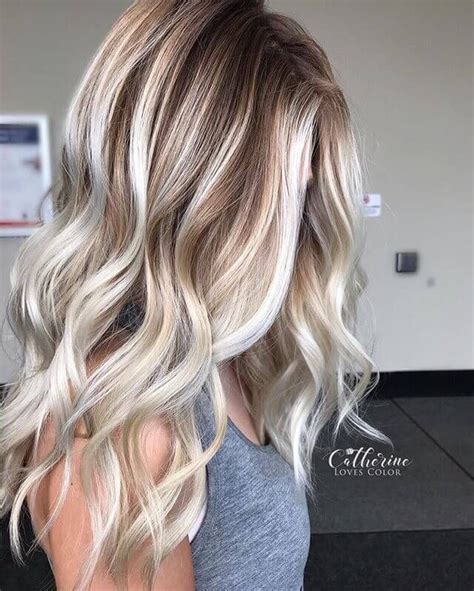 55 Insanely Hot Hairstyles For Long Hair That Will Wow You The Cuddl Icy Blonde Hair Dark