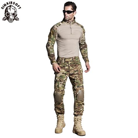 Sinairsoft Cal A Camuflada G Bdu Uniforme De Combate Airsoft T Tico