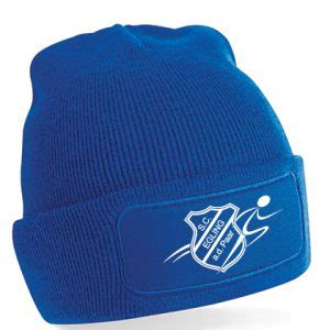 Original Patch Beanie In Schwarz Mit SC Egling Kreativlogo