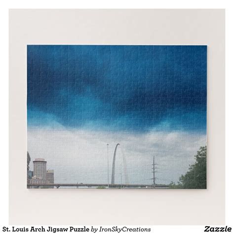 St Louis Arch Jigsaw Puzzle Zazzle Jigsaw Puzzles Jigsaw Arch