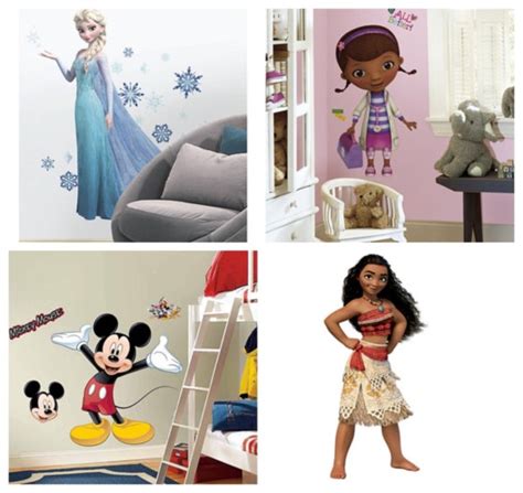 Disney Find: Giant Disney Wall Decals - Elsa, Mickey, Moana & More