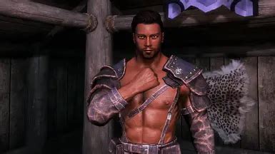 Samir A Redguard Racemenu Preset Himbo Body At Skyrim Special