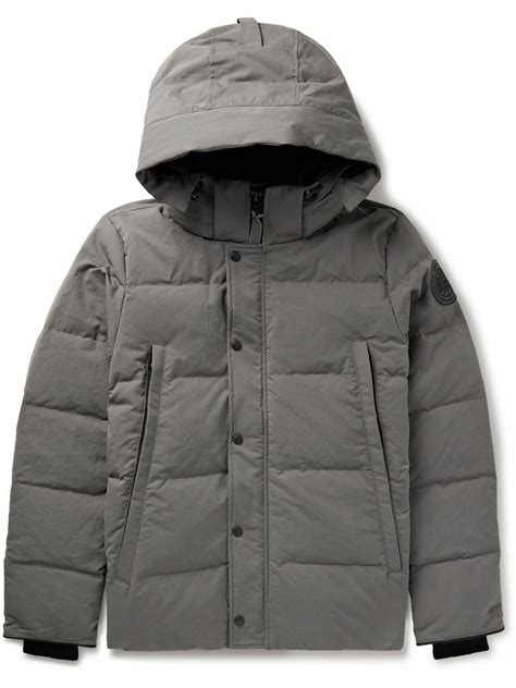 Canada Goose Wyndham Arctic Tech® Hooded Down Parka Gray Canada Goose