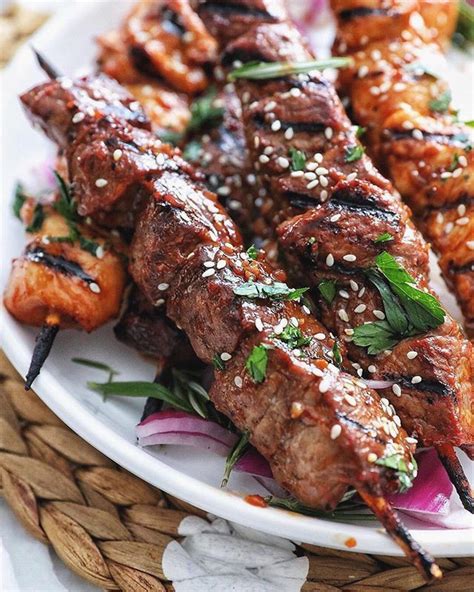 Rib Eye Shish Kabobs With Chimichurri Recipe