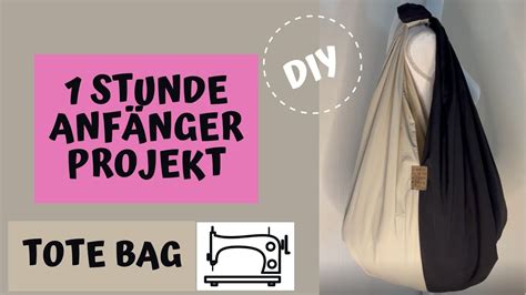 Tote Bag Mit Knoten Detail N Hen Ganz Einfaches Schnittmuster Youtube