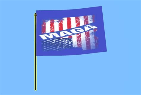 Second Life Marketplace - MAGA Flag-Blue