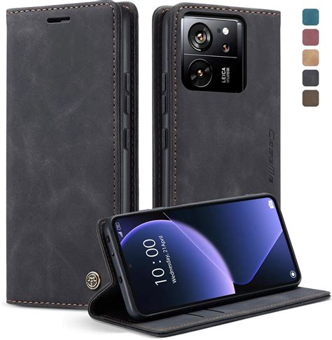 Kzb Coque Pour Xiaomi T Xiaomi T Pro Etui Premium Housse En Cuir