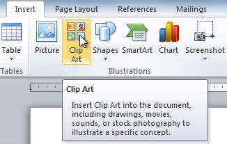 How to Insert Clip Art - W3schools