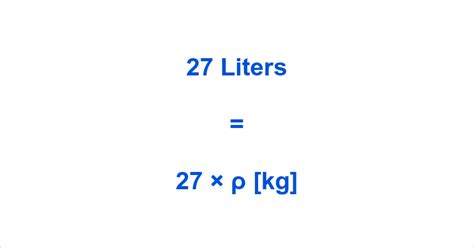 liters  kg  liters  kilograms   kg   liters