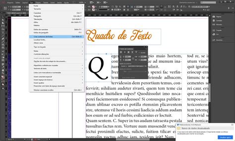 Quebrando Um Texto Ao Redor De Objetos No Adobe Indesign Cc