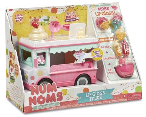 Num Noms Lipgloss Truck Craft Lip Gloss Kit Special Edition Exclusive