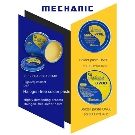 No Clean Solder Flux Paste Halogen Free Repair Paste Bga Pcb Reballing