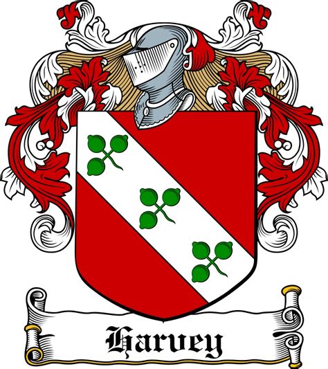 Harvey Family Crest / Irish Coat of Arms Image Download - Tradebit