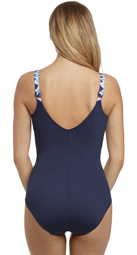 Fantasie Tuscany E F Cup Fitting Underwire Twist Front Swimsuit Wit Carla Swimwear