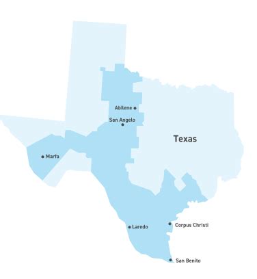 Aep Texas Service Area Map