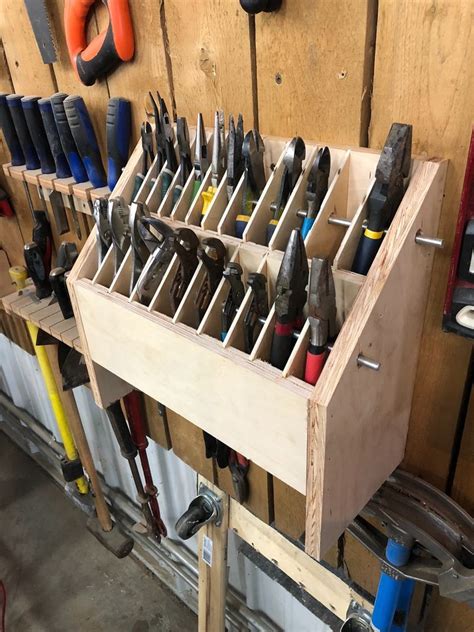 Pliers Organizer Thingy Diy Garage Storage Garage Tool Storage Shop