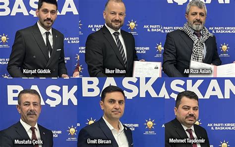 AK Parti nin Kırşehir Belediye Başkan A Adayları Belli Oldu