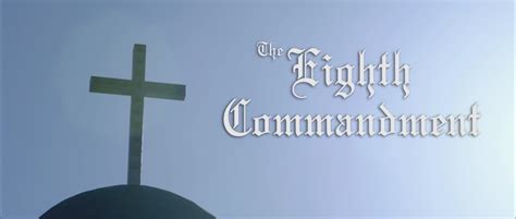 The Eighth Commandment - FilmFreeway