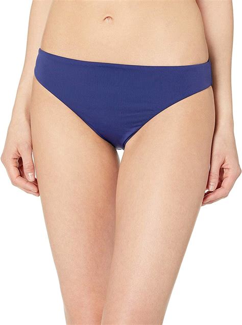 Bikini Lab Junior S Core Solids Cinched Back Hipster Pant Midnight Size