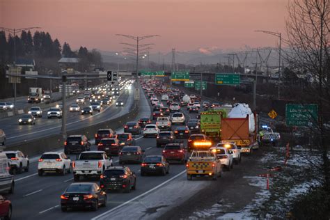 Burnaby Overpass Hit By Helicopter On Truck Citynews Vancouver