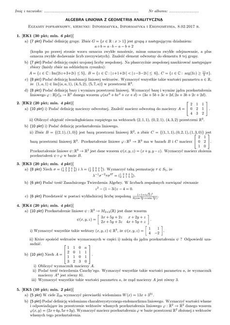 Egzamin 17 Luty 2017 Pytania I Nazwisko Studocu