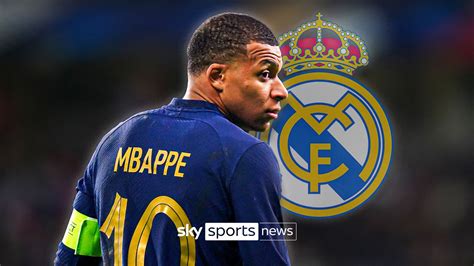 Kylian Mbappe: Real Madrid sign France forward on free transfer after ...