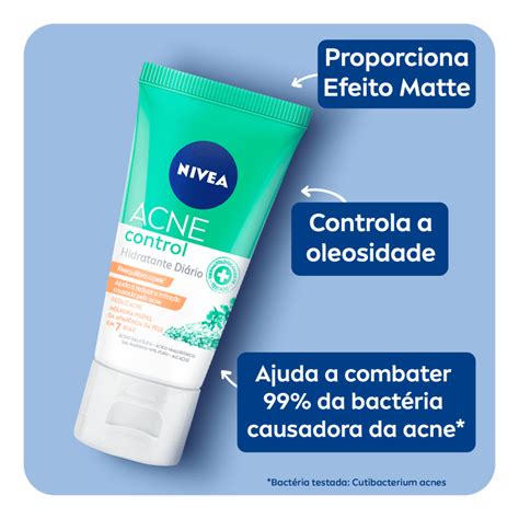 Hidratante Facial NIVEA Acne Control Beleza Na Web